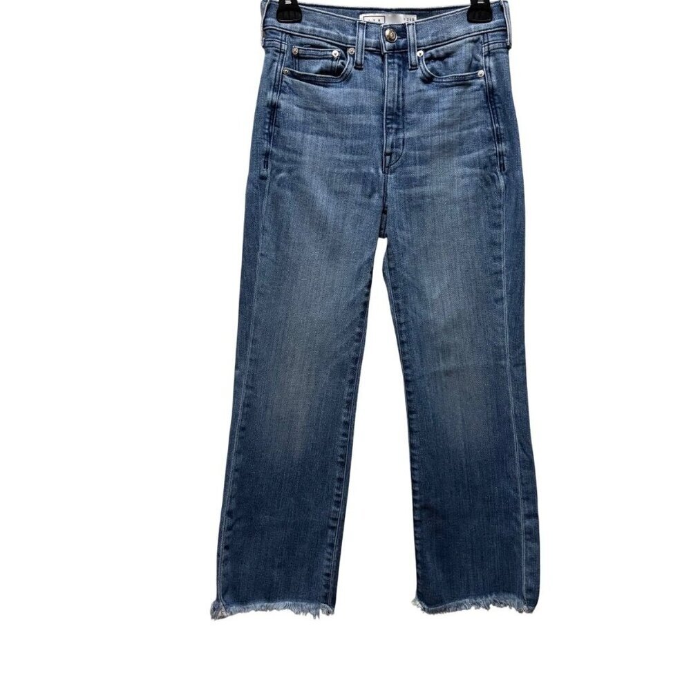 AYR Womens The Pop High-Rise Straight Leg Jeans Size 26S - Picture 2 of 8